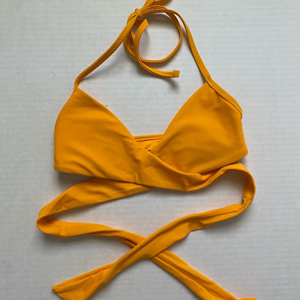 AERIE wrap around tie bikini top